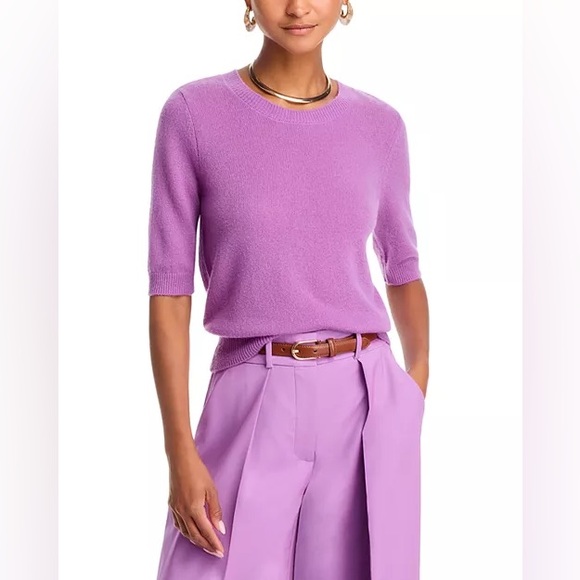 Veronica Beard Sweaters - NWOT Veronica Beard Shana Cashmere Sweater in orchid dusk Size Small